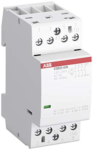 Installation Contactor 25A 12V AC/DC