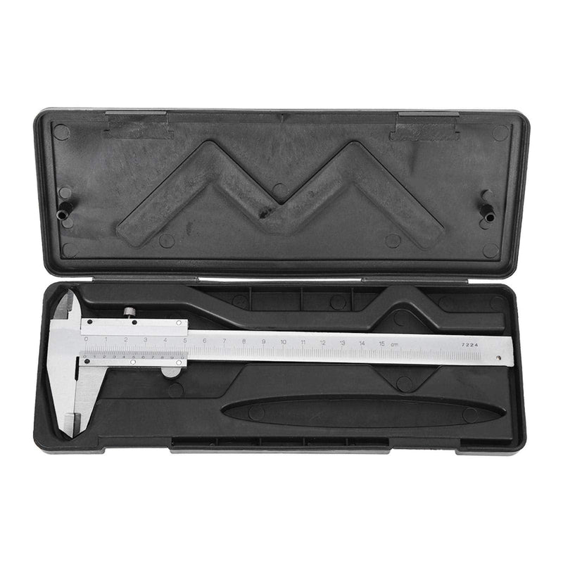 [Australia - AusPower] - Gonnely Vernier Caliper, High Precision Carbon Steel Metal Calliper, Caliper Micrometer for Household and Industrial Measurement (0-150mm) 