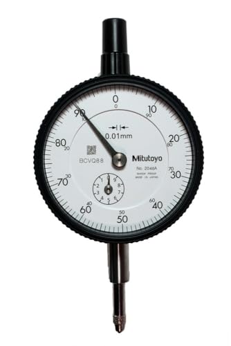 Dial Indicator End Cover with Eyelet, ISO Design, 10 mm, 0.01 mm | 0.01 mm, shock-proof, easy to read