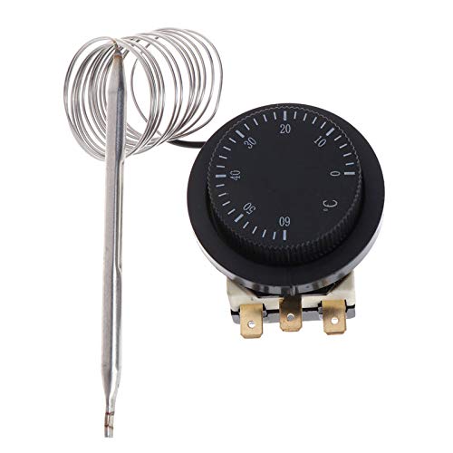 GUMEI 250V / 380V 16A 0-60°C Temperature Control Switch Capillary Thermostat Controlled