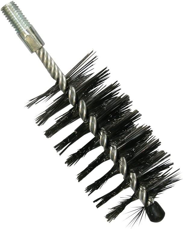 [Australia - AusPower] - FIREFIX 2036/2 Steel Wire Stove Pipe Brush with M12 Male Thread 50mm Diameter 