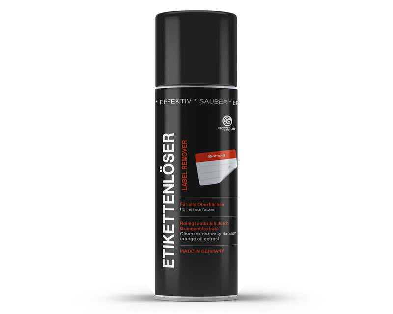[Australia - AusPower] - Octopus Label Remover and Glue Remover Spray, Adhesive Remover for Removing Stubborn Residues, with Orange Oil - 200 ml 