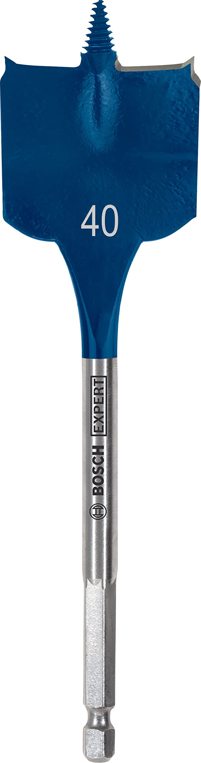 [Australia - AusPower] - Bosch Professional 1 x Expert SelfCut Speed Flat Milling Drill Bit for Softwood, Coarse Chipboard, Diameter 40.00 mm, Accessories Hammer Drill) 40 x 152 mm Length: 152 mm 