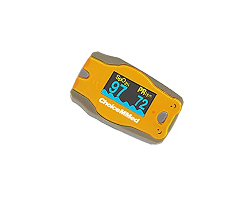 [Australia - AusPower] - ChoiceMMed Fingertip Pulse Oximeter, MD300C52, Oximeter for Fast Heart Rate and Oxygen Saturation Measurement (SpO2), Reliable and Durable Physiological Monitoring Device 