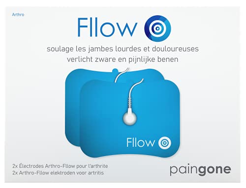 Paingone Fllow Arthro-Fllow Electrodes | Relief for Knee Osteoarthritis | Relieves Painful Areas | Knee Pain, Knee Stiffness, Swelling, Knee Muscle, TENS Pain Relief, No Medication