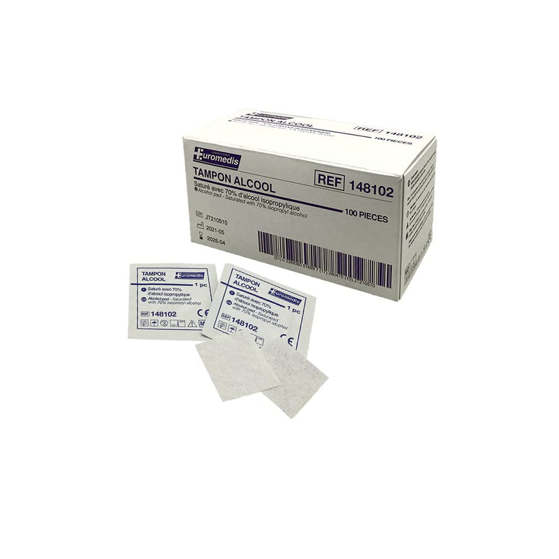 [Australia - AusPower] - Alcohol Swabs 70° - Pack of 100 Euromedis 