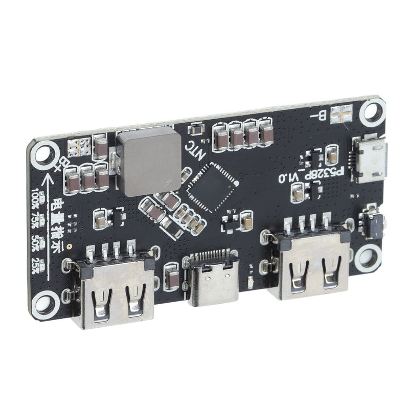 [Australia - AusPower] - Fast Charging Module, Softstart IP5328P Batteries Charging Board Overcurrent Protection Automatic Adjustment 3.7V to 5V 9V 12V for Power Bank 