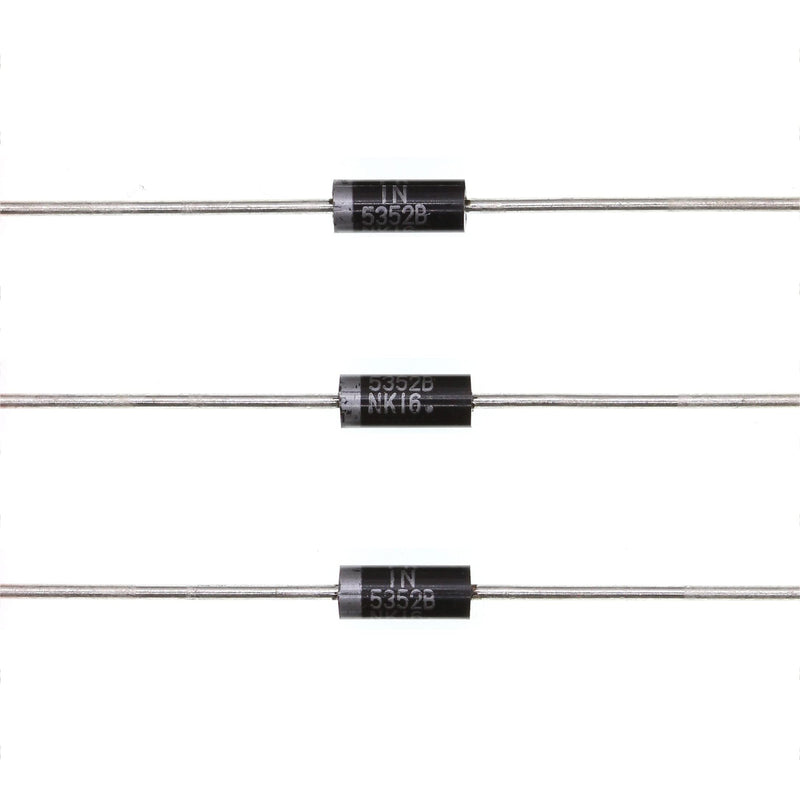 10pcs 1N5352B 1N5352 Power Zener Diode 5W 15V DO-15(CASE17-02) Axial Diodes 5 Watt 15 Volt 1N5352B (5W 15V) 10