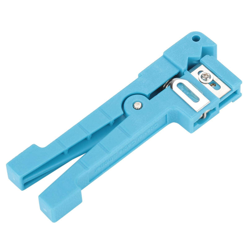 Fibre Optic Sheath Stripper Cable Cutter Crimper 45-163 45-162 for Fibre Optic Buffer Tubes Coaxial Cable Stripping Tool (45-163)