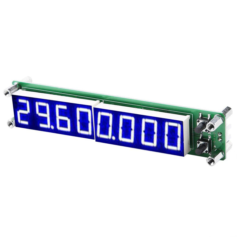 [Australia - AusPower] - Frequency Counter, Frequency Meter 2.4 GHz Frequency Meter Signal Frequency PLJ-8LED-H for Displaying Frequency Values (Back Illuminated Font Blue) 