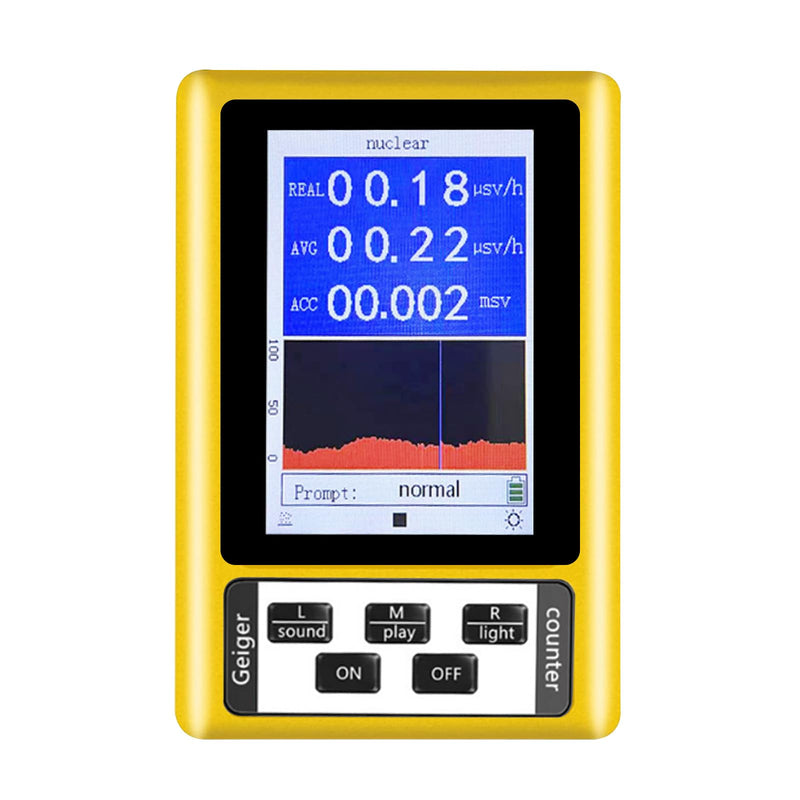 [Australia - AusPower] - Geiger Counter, Radioactivity Nuclear Radiation Detector, Handheld Nuclear Radiation Detector, Electromagnetic Radiation Detector, Fully Functional Tester for Home, Office, Outdoor 
