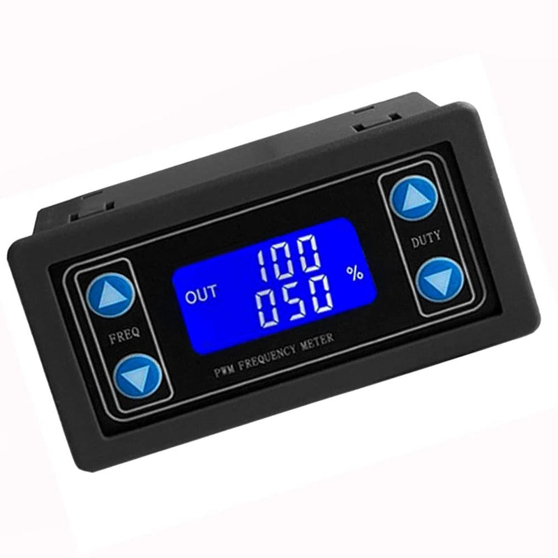 [Australia - AusPower] - ZkeeShop Adjustable Signal Generator 1-Channel PWM Pulse Frequency DC 3.3V-30V 5-30mA 1Hz-150KHz LCD Display Module 