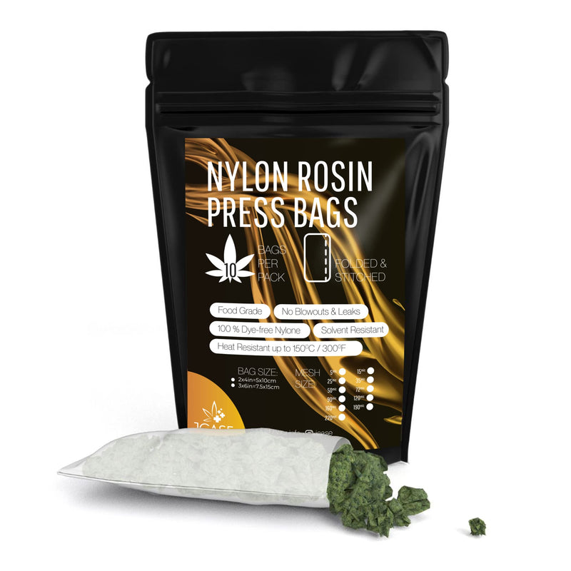 [Australia - AusPower] - Rosin Bags Nylon Press Bag Folded & Stitched for Oil Extraction Rosin Mesh Filter Bags Making Rosin (5 x 10, 90) 5 x 10 