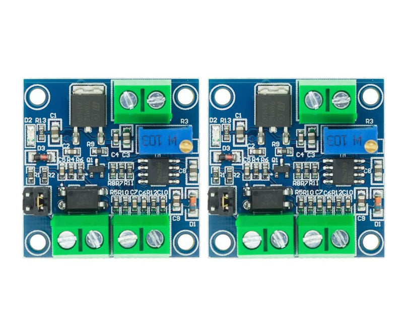 [Australia - AusPower] - Fasizi 2 x PWM Rotary Voltage Module 0%-100% PWM Rotation to 0V-10V Voltage 
