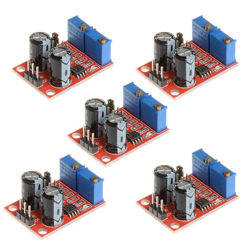 5 x NE555 Pulse Frequency On Cycle Adjustable Module Square Signal Generator