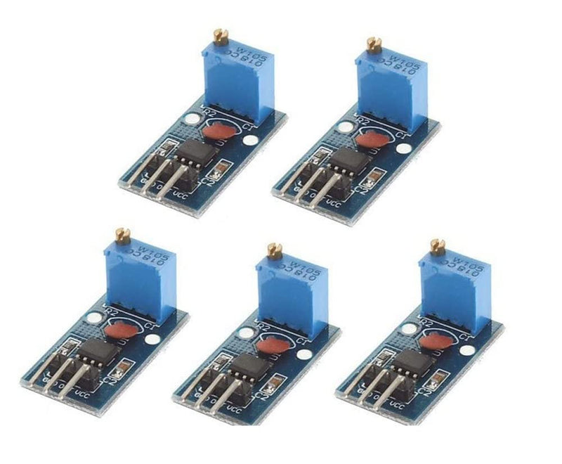 [Australia - AusPower] - Fasizi NE555 5-12V DC Adjustable Frequency Module Pulse Generator 5pcs 