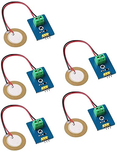 5pcs Analog Ceramic Piezo Vibration Sensor Module 3.3V/5V for Arduino DIY Kit