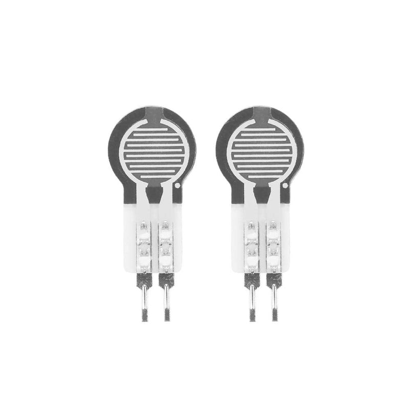 [Australia - AusPower] - Ejoyous Thin Film Pressure Sensor, 2 Pieces, 2-20 kg Resistance, High Precision Resistance Sensor, Intelligent Pressure Sensitive Force Sensor, for Intelligent Switch, Robot, Office Chair 