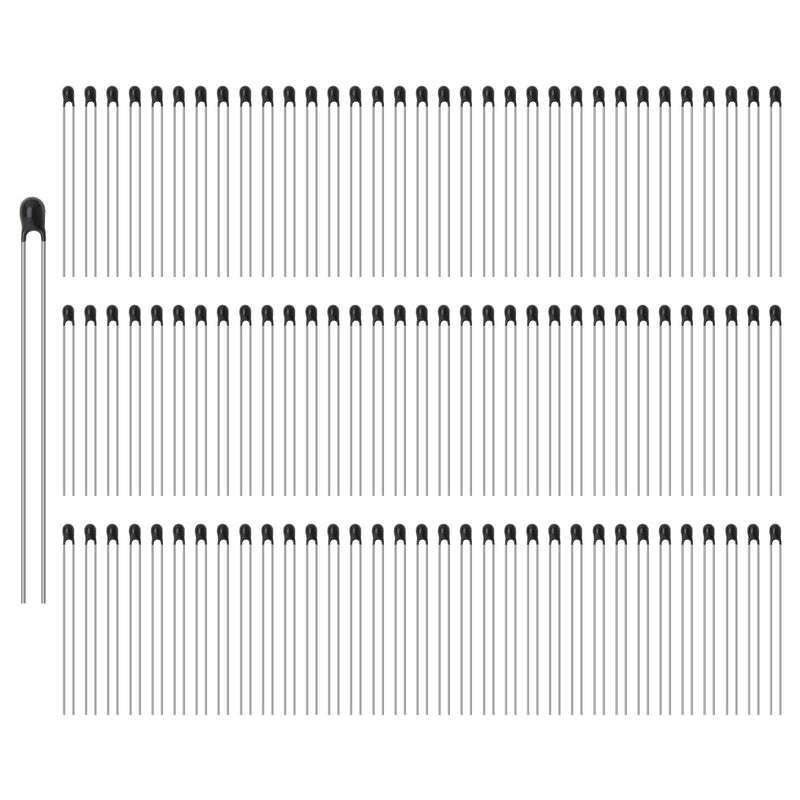 NTC Thermistors Resistor MF52-103/3950 10K Ohm -50-150 Temperature Sensor Thermistors with Negative Temperature Coefficient Pack of 100