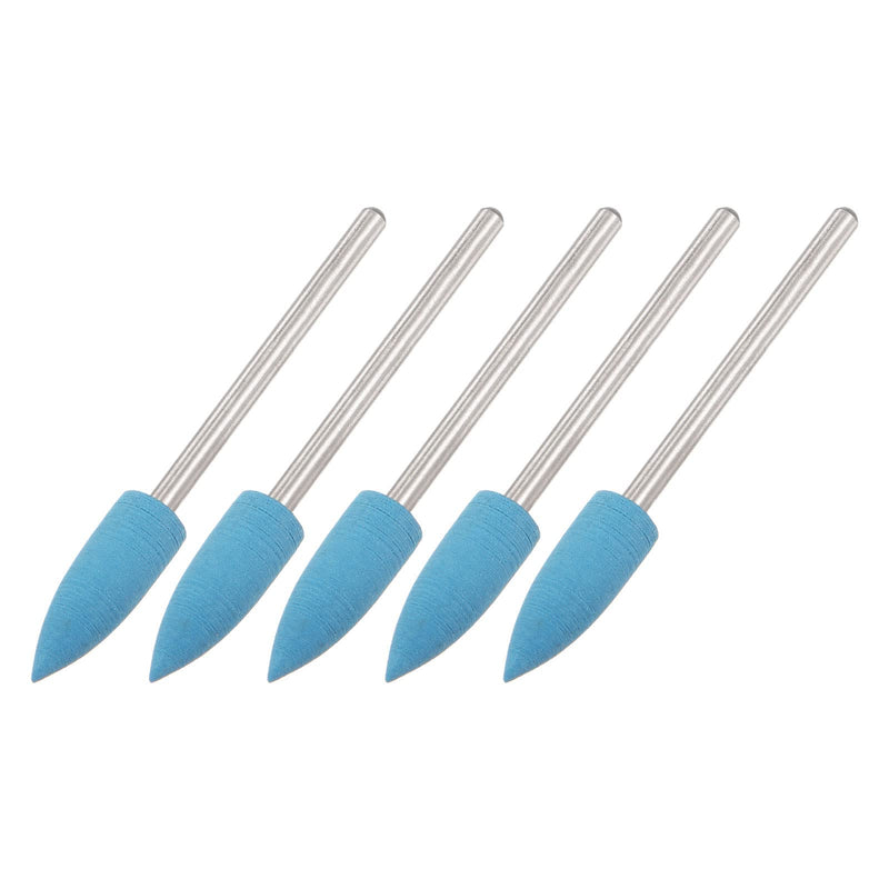 [Australia - AusPower] - sourcing map Silicone Rubber Sanding Disc, Pointed Polishing Head, 2000, Grit 6 mm, Pack of 5 