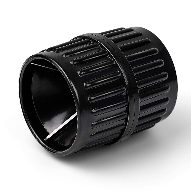 [Australia - AusPower] - PE Pipe Deburrer, 2 in 1 Copper Pipe Deburrer, DEANKEJI Pipe Deburrer, Plastic Pipe, Universal Copper Pipe Pipes for Indoor and Outdoor Use 0-40 mm Indoor and Outdoor Milling Cutter Pipe Deburrer 