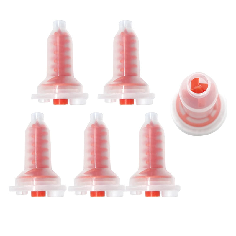 Dental Impression Mixing Tips, YOUYA DENTAL 50 Pieces Dental Intra Oral Tips for Dentistry Materials Mixing Tube Disposable Silicone Rubber Head Laboratory Products