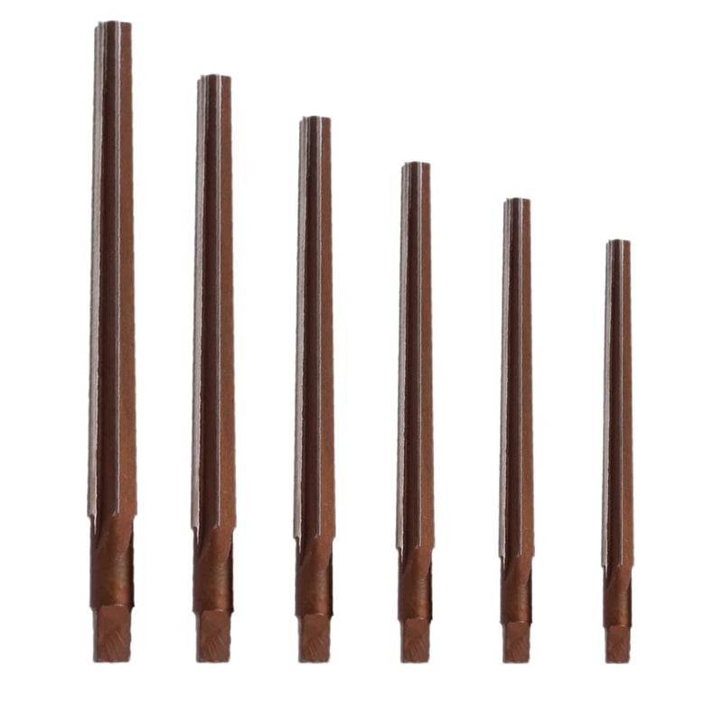 [Australia - AusPower] - SPORTARC 1pc/6pcs Taper Reamer Set 1:50 Tapered Degree Sharp Manual Pin Taper Shank Hand Reamer 3/4/5/6/8/10mm Morse Taper Reamer 