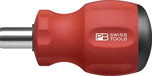 PB Swiss Tools Stubby 8452.M-10 CN Bit Holder Screwdriver Small Ø 10 mm in skin packaging