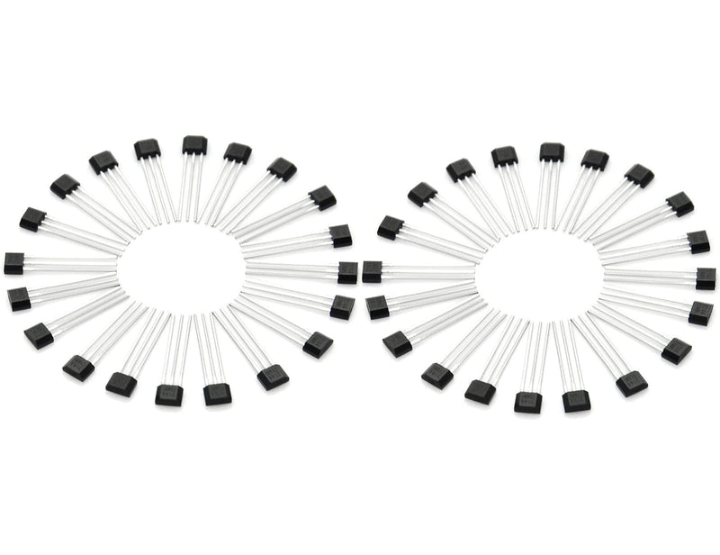 [Australia - AusPower] - 40 x 44E TO-92UA Hall Effect Sensor Magnetic Detector A3144/A3144EUA-T/OH3144/44E/AH Electric Vehicle Motor 3 Pin Sensor for Industrial Applications 