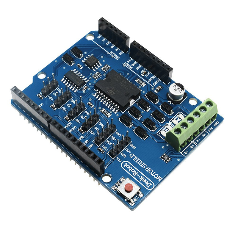 Heemol L298P Shield R3 DC Motor Driver Module 2A H-Bridge 2 Way 2560