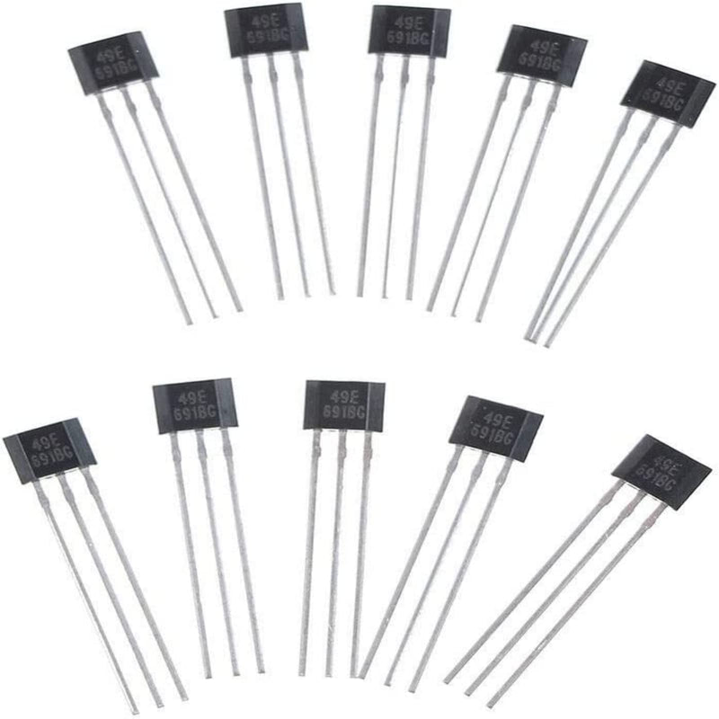 PENGLIN Hall Element 49E Oh49E Ss49E Linear Sensor Hall Sensor Pack of 10