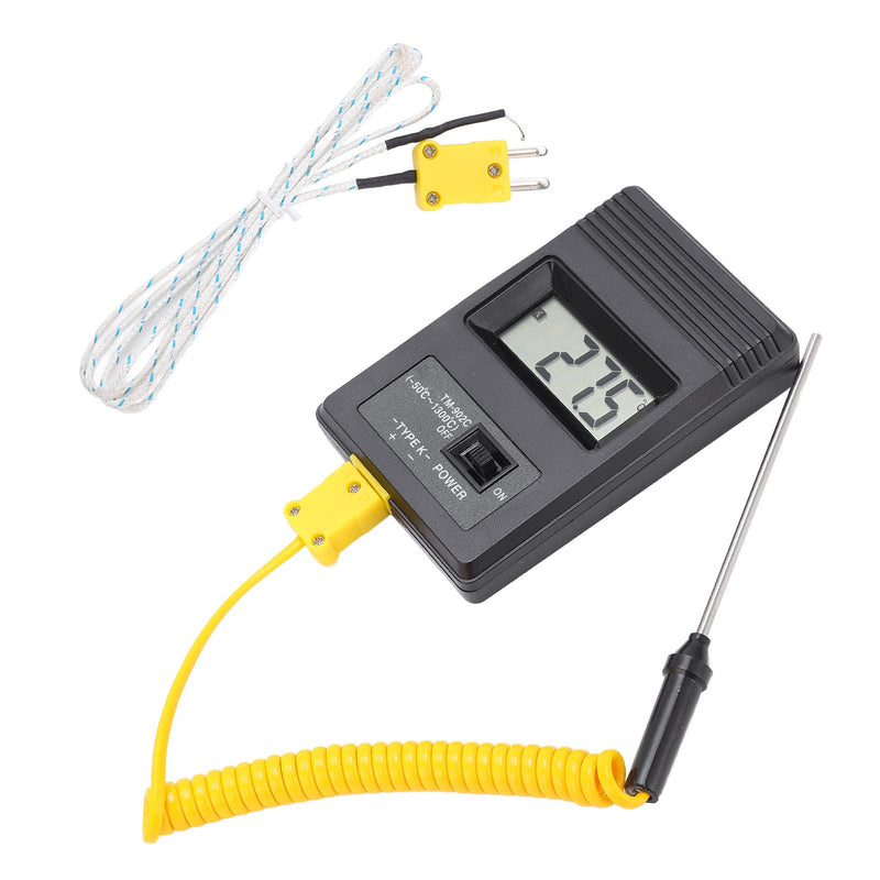 [Australia - AusPower] - Nimomo Thermocouple Thermometer, -50-1300 °C K-Type Digital Thermometer Temperature Meter with Sensor (-50-300 ℃), LCD Digital Temperature Meter for Fridge, Aquarium, HVAC, Industry 