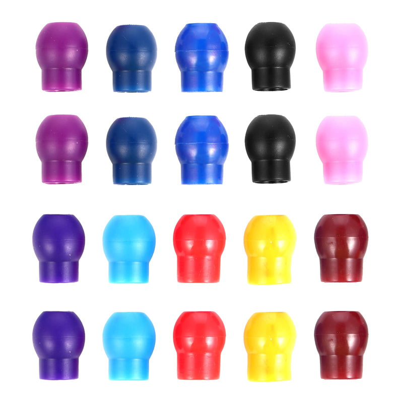 Hemobllo Stethoscope Earplugs Replacement 10 Pairs Silicone Earphones for Stethoscopes with Metal Parts Noise Isolation Vibration Reduction for Hospital and Clinic