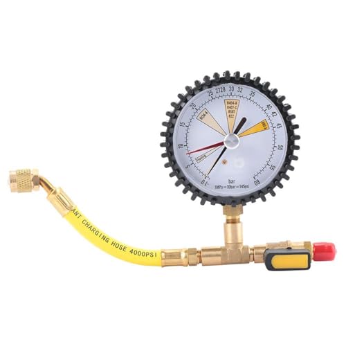 Jadeshay Pressure Gauge, Air Conditioning Cold Nitrogen Pressure Tester Pressure Use for Air Conditioners Cold Nitrogen Pressure