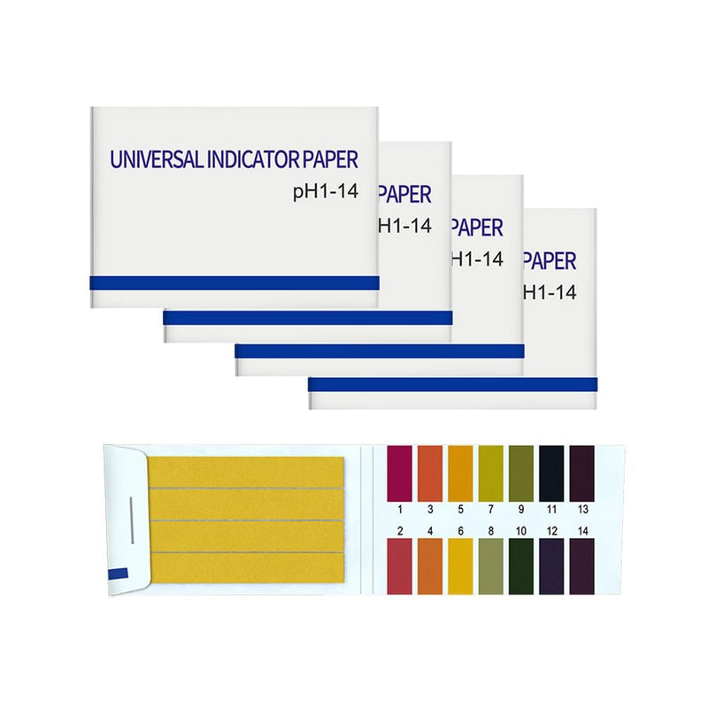 [Australia - AusPower] - INF 320 pieces pH value test strips, litmus paper, measuring range 1-14, 4 x pack of 80 