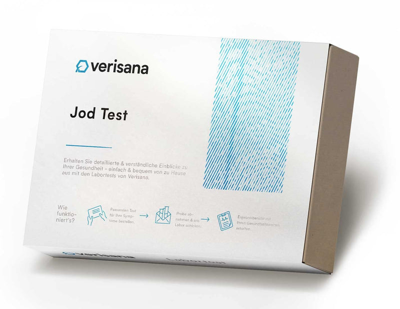 [Australia - AusPower] - Iodine Test - Iodine Deficiency & Creatinine Test Kit - Easy & Convenient Determine at Home - Iodine Deficiency & Thyroid Gland - Verisana Laboratory 