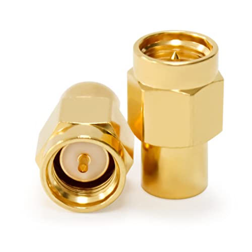 TOJOIN SMA Plug Load RF Termination Load DC to 8GHz/18GHz 50ohm Coaxial SMA Termination Resistor Load Plug RF Test Equipment Connection Adapter (SMA 8GHZ-2PCS) 2PCS CF-SMA-50-1 8GHZ