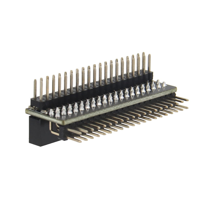 [Australia - AusPower] - Geekworm GPIO Extension Header (G341) / 1-to-2 40 Pin GPIO Edge Adapter Board for Raspberry Pi 5 / Raspberry Pi 4 / 3B+ / 3B / Zero W/Zero 