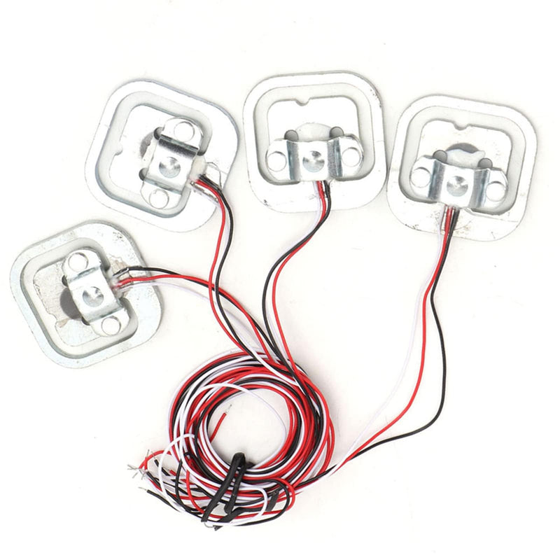 Load Cell Kit Half Bridge 100kg Force Sensor Strain Gauges HX711 Modules + 4 Individual 50kg
