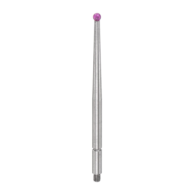 [Australia - AusPower] - sourcing map Contact Point for Dial Gauge 2 Diameter Ball Tip M2.0 x 0.4 Thread 1.75 Inches 