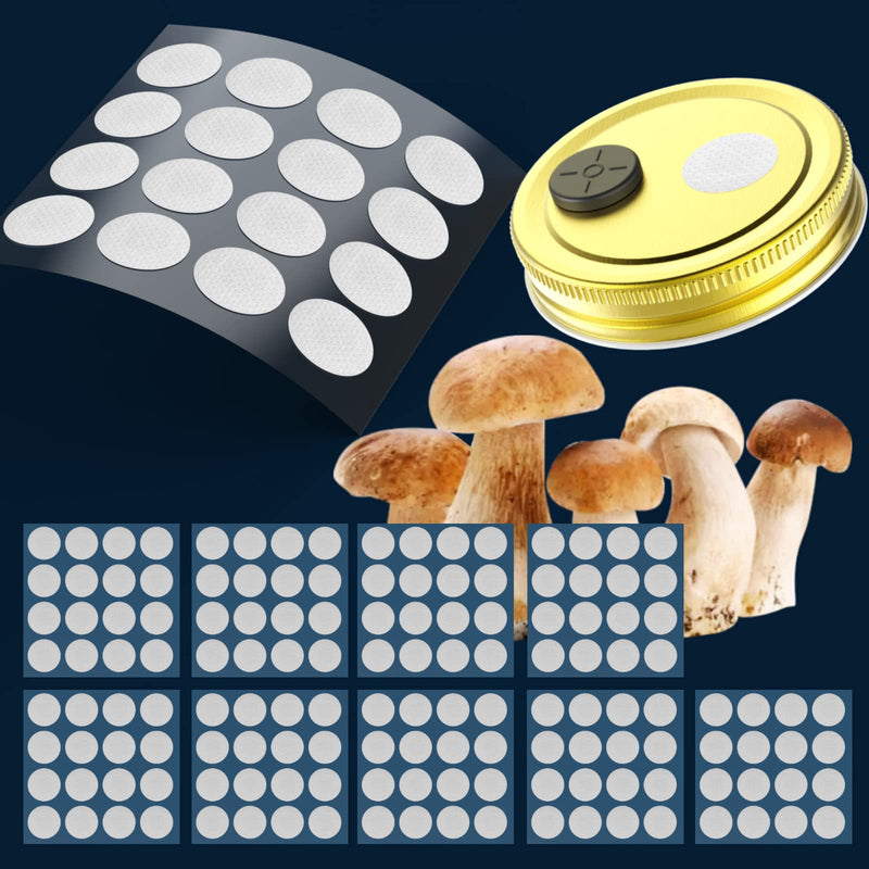 [Australia - AusPower] - ZHANXUBIO Membrane Filter Stickers 20mm 58mm 65mm 82mm 90mm 0.3um Strong Adhesive Filter Disc for Mushroom Growing (20mm, 160) 