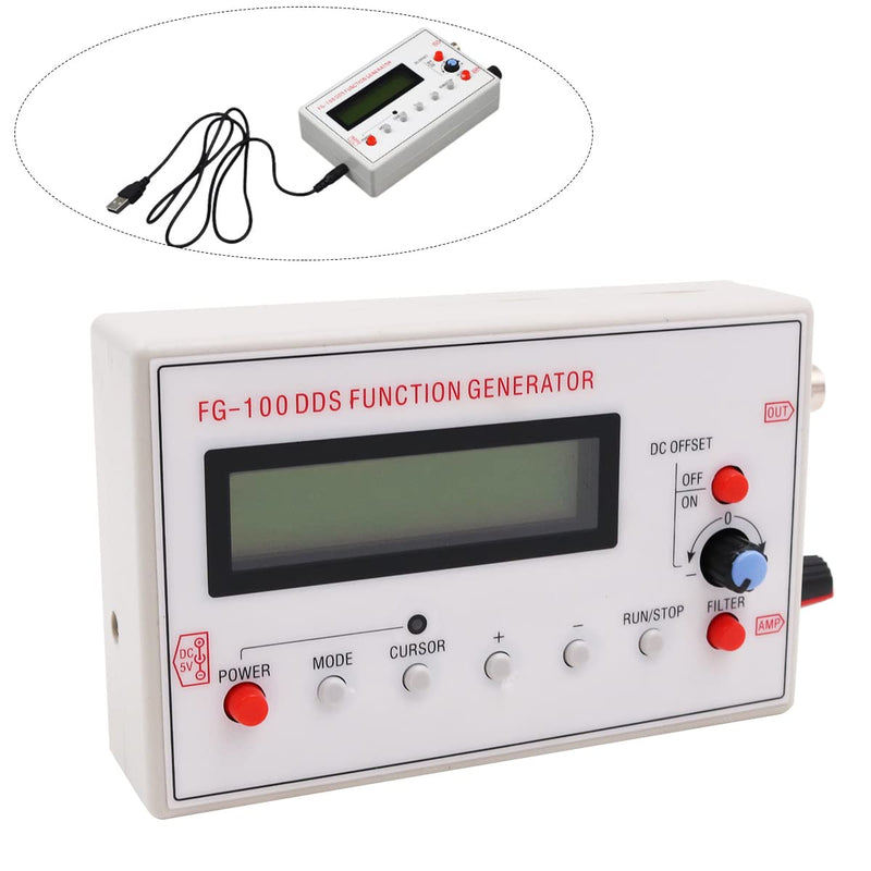 [Australia - AusPower] - VOANZO 1HZ-500KHZ DDS Signal Generator Frequency Generator Output Waveform - Sine Wave Square Wave Triangle Shaft Forward Sawtooth Shaft Reverse Sawtooth Shaft 