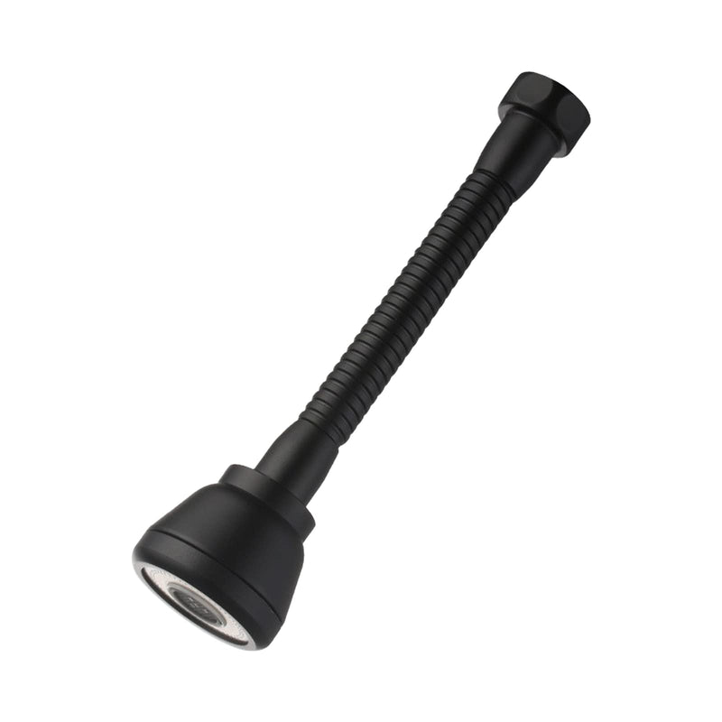 [Australia - AusPower] - WSADZXC77 360° Rotating Tap Head Extension Splashproof Kitchen Tap Sprayer with 3 Modes Water Saving Black Copper Faucet Head 