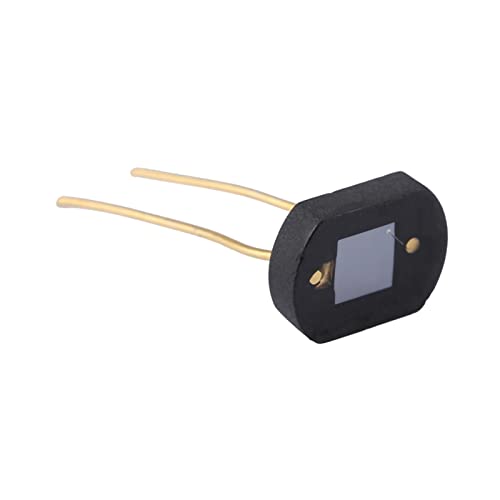 TOPINCN Silicon Photo Diode, Silicon Photocell Photoresistor Electronic Components 2DU3 Silicon Photodiode Detector for Visible Light
