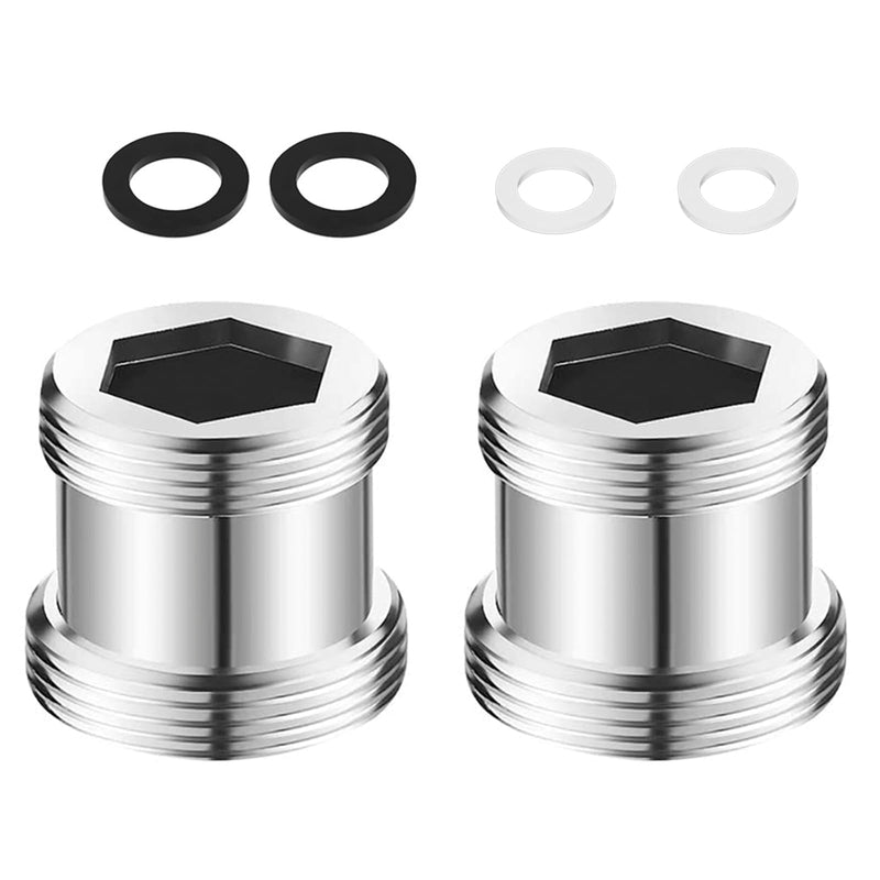 [Australia - AusPower] - Tap Adapter M20 to M22 - Thread Adapter for Male Thread M20 and M22, Ideal for Aerators and Sinks M20M22 