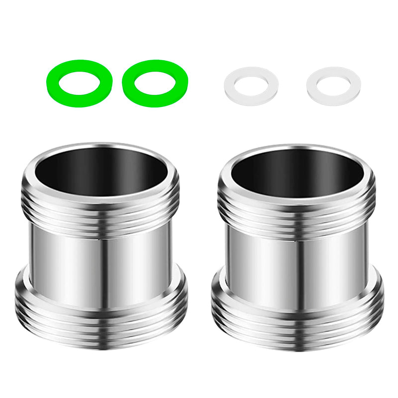 Tap Adapter M22 to M24 - Thread Adapter for Male Thread M22 and M24, Ideal for Aerators and Sinks M22M24