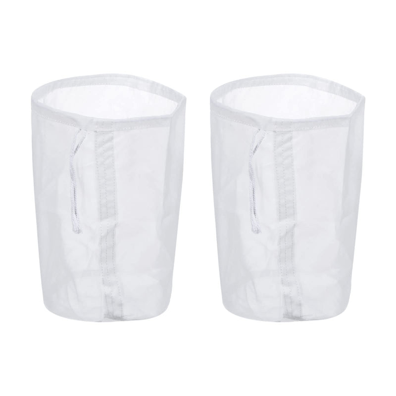 [Australia - AusPower] - sourcing map Pack of 2 160 Mesh Colour Filter Bags 5.9 Inch Diameter Nylon Strainer with Drawstring for Filtering Paint, Petrol, Fuel, Home Brewing 160Mesh 