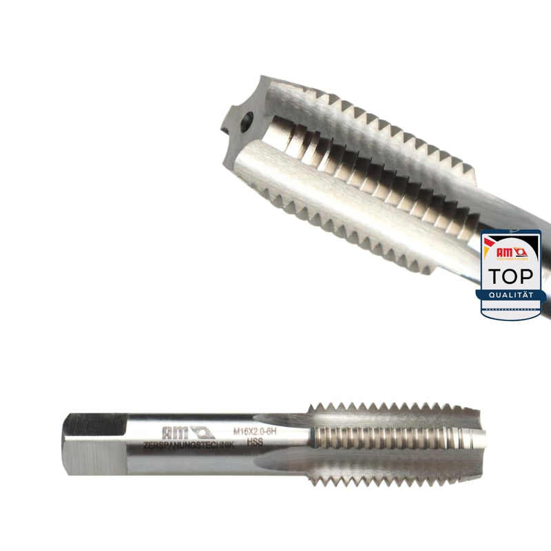 [Australia - AusPower] - AM-Zerspanungstechnik M2-M36 Universal Tap Short Hand Tap & Machine Tap in One Fine Thread M24 x 1.5 M24 x 1,5 