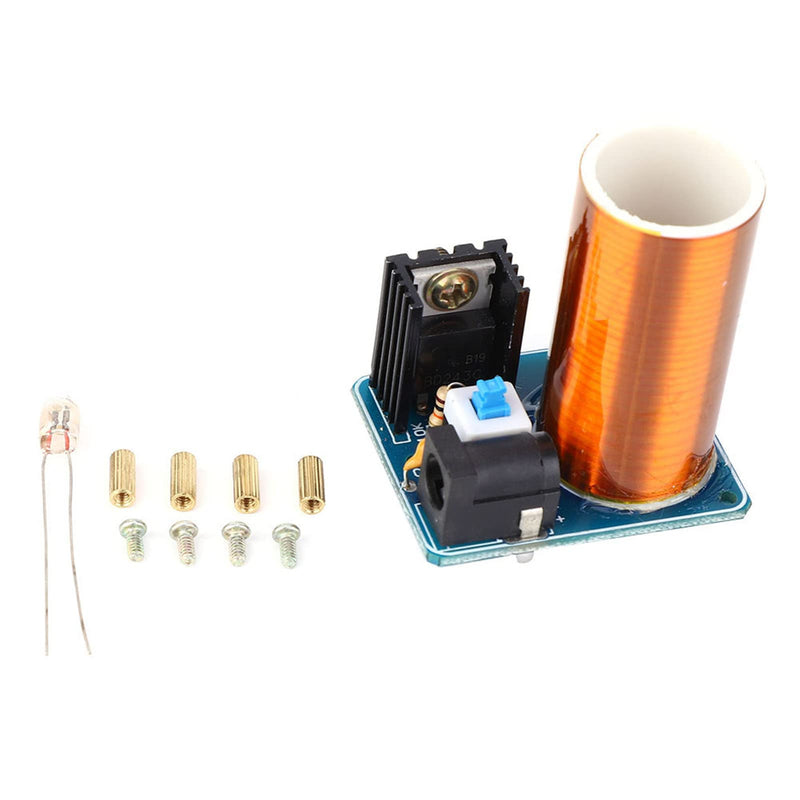 [Australia - AusPower] - Demeras Coil, LED Spark Module Kit DC12 V High Efficiency Mini Coil, Radio Energy Transmission for Fluorescence Spectroscopy for Sch¨¹r Experiments 