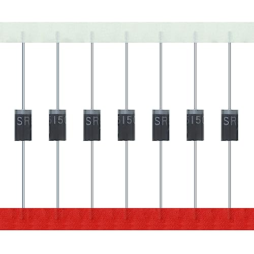 AUKENIEN SR5150 SB5150 Schottky Barrier Rectifier Diode 5A 150V DO-27 Axial Diodes 5 Amp 150 Volt (Pack of 20)